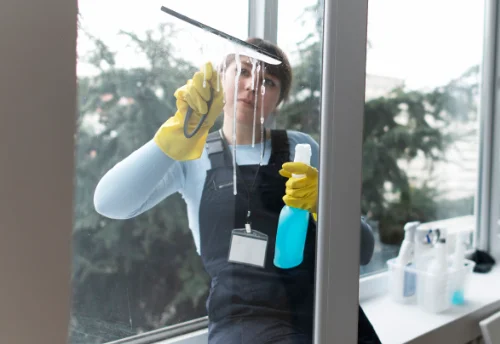 Nettoyage de vitres intérieures et extérieures à Cesancey